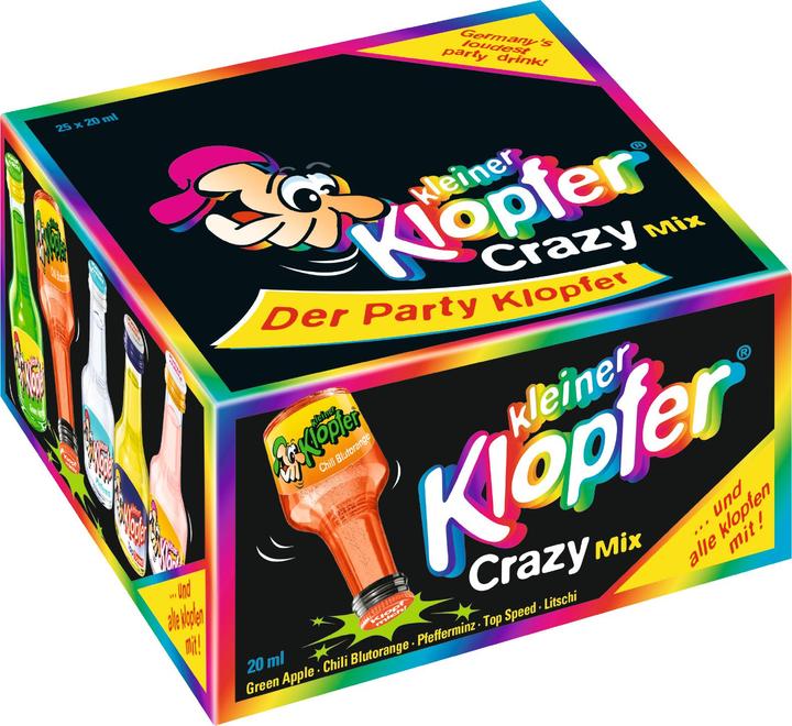 Immagine prodotto Kleiner Klopfer Mix pazzo (25 x 2 cl)
