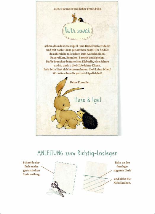 Actual product image Crafting & playing with the two of us - for little artists