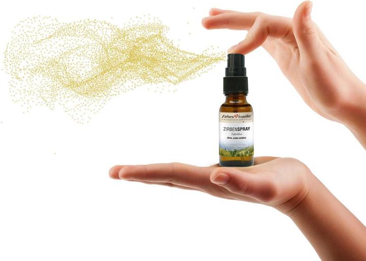Actual product image ZirbenFamilie Swiss Pine Spray 20ml