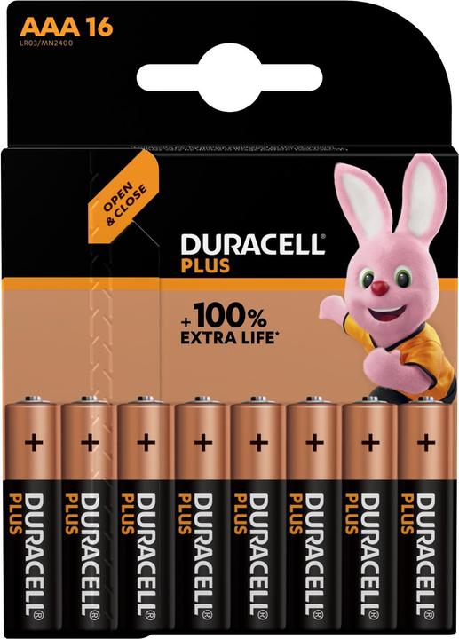 Duracell Batterie Plus AAA (16 pz., AAA)