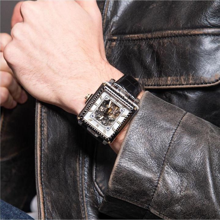 Actual product image Montignac Automatic Watch Square (Skeleton watch, 2310 mm)