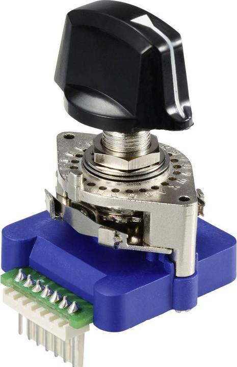Image du produit Tru Components TC-12830248 Drehschalter 5 V/DC, 25 V/AC, 50 V/AC 0.5 A 1 x 30