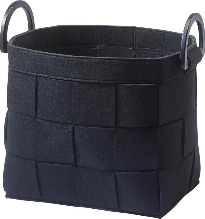 Actual product image Aquanova Laundry basket Dix 28 l, Black (28 l)