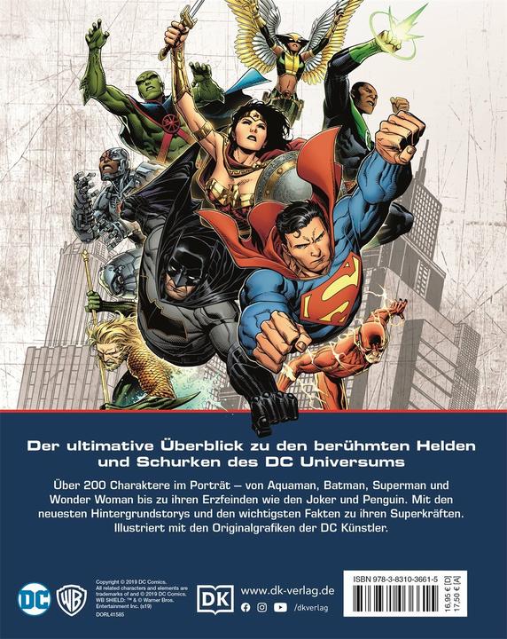 Image du produit DC Comics Das grosse Superhelden-Lexikon (Allemand, Melanie Scott, 2019)