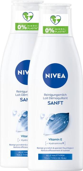 NIVEA Sanfte Reinigungsmilch DUO (Reinigungsmilch, 400 ml)