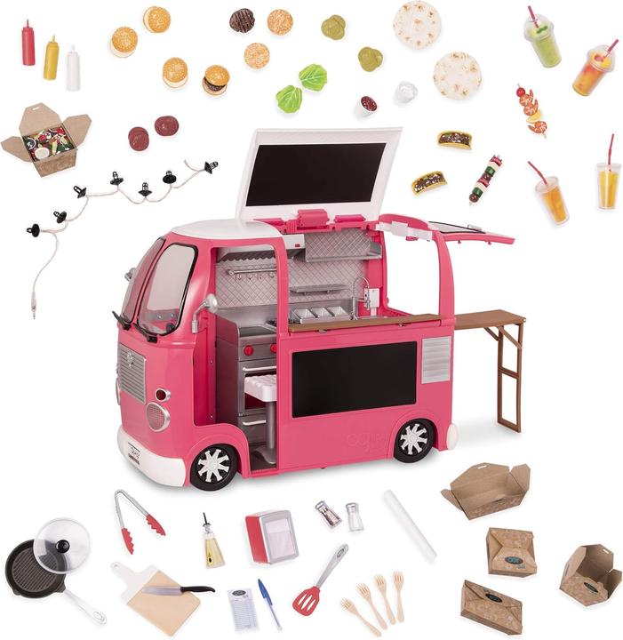 Actual product image Our Generation OG - Food Truck pink