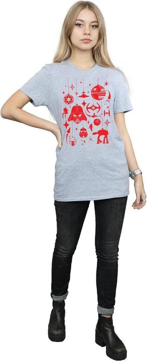 Produktbild Star Wars Christmas Decorations TShirt (L)