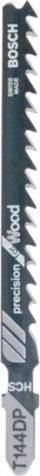 Image du produit Bosch Professional Zubehör Lame de scie sauteuse PRO Wood precise T144DP, 100 mm, 5 pcs.