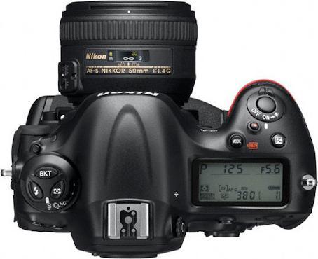 Image du produit Nikon D4, 16.2 mégapixels, Fullframe DSLR, FullHD, Body (Plein format)