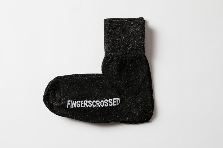 Fingerscrossed Oversocks, Reflective Black (39-42 (EU)) (39 - 42)