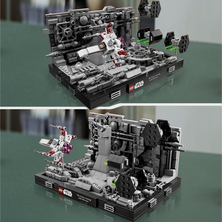 Immagine prodotto LEGO Diorama della corsa in trincea della Morte Nera (75329, LEGO Star Wars)