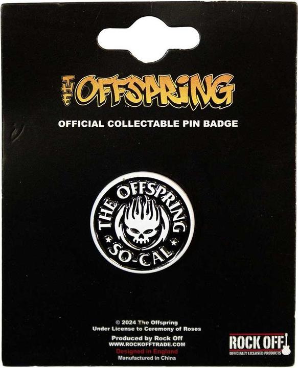 The Offspring Abzeichen So Cal Messing