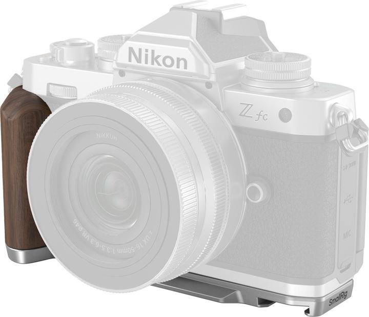 Produktbild SmallRig 4803 Wooden L Shape Grip for Nikon Z fc (Silver) (Griff)
