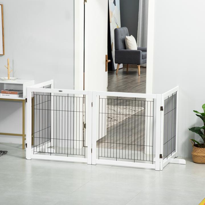 Produktbild PawHut Absperrgitter mit Faltsystem
