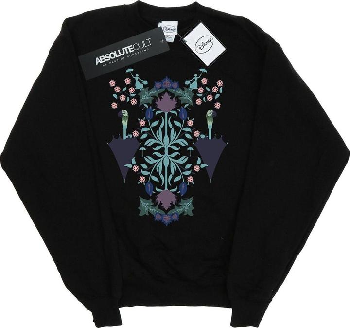 Produktbild Disney Mary Poppins Floral Collage Sweatshirt (S)
