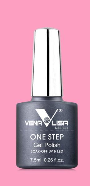 Venalisa 3 in 1 Gellack Barbie Pink UV/LED (Barbie Pink, UV-Gel Lack)