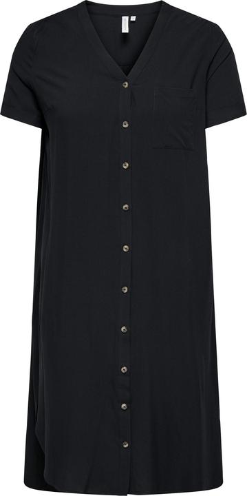 Only CARNEWDENIZIA Langes Kleid Hemdblusenkleid (46)