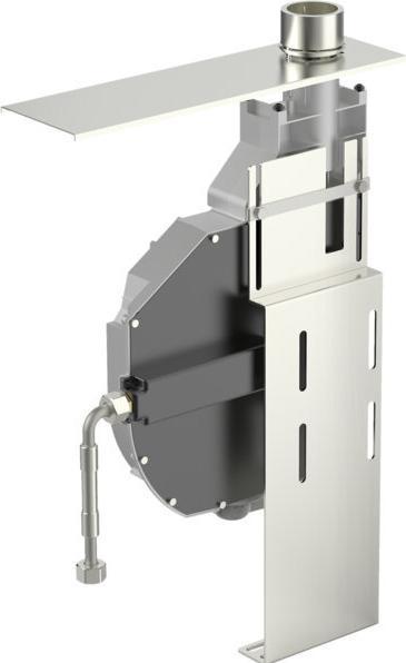 Hansa Armaturen GmbH ROLLBOX corpo di installazione singolo per il montaggio sul bordo delle