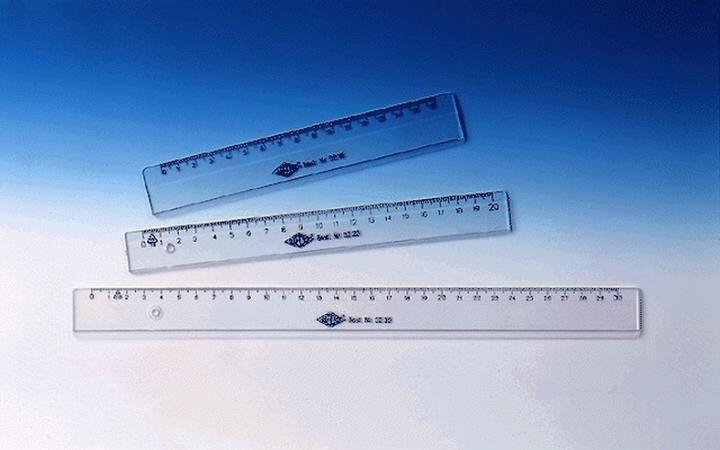 Actual product image Wedo Ruler 20 cm scale (20 cm)