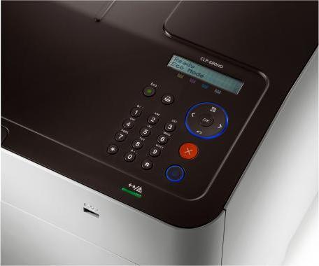 Actual product image Samsung Clp-680nd (Laser, Colour)