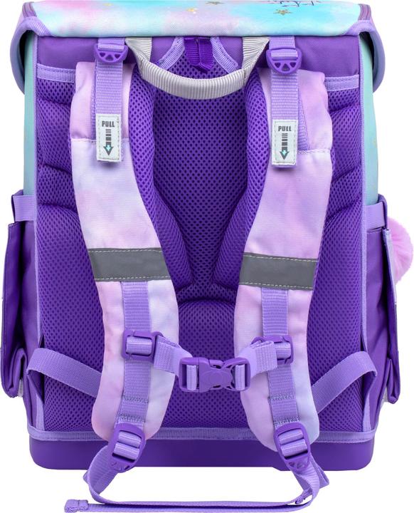 Actual product image Belmil COMPACT Schulrucksack-Set Rainbow Unicorn Magic (19 l)