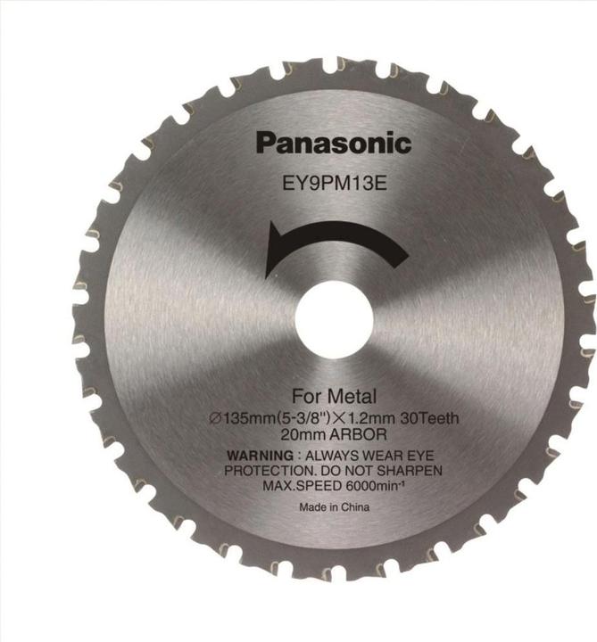 Actual product image Panasonic Metal Saw Blade EY9PM13E32
