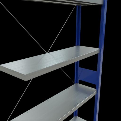 Actual product image Schulte Lagertechnik MULTIplus250 boltless bay system with cross brace