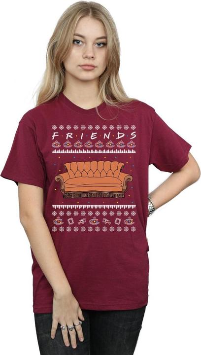 Immagine prodotto Friends Fair Isle Couch Maglietta Ampia Donna (L)