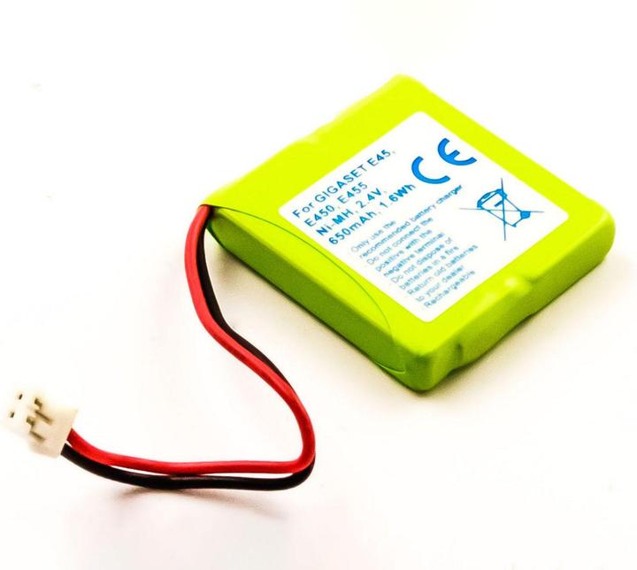 Immagine prodotto AGI 1380 - Batteria - SIEMENS GIGASET E450 - Verde - Nichel metal idrato (NiMH) - 500 mAh