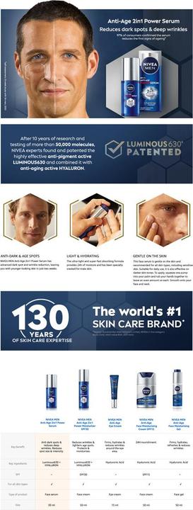 Produktbild Nivea Men Anti-Age Power (30 ml)