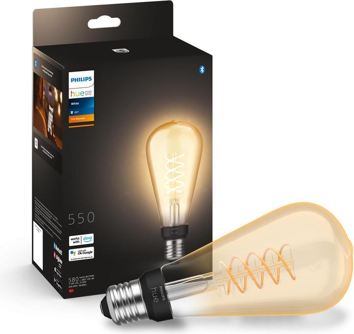Image du produit Philips Hue Giant BT (E27, 7 W, 550 lm, 1 x, G)