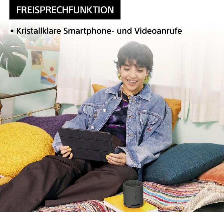 Image du produit Sony SRS-XB100 (16 h, Fonctionnement sur batterie)