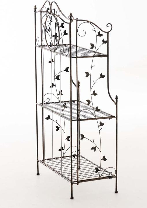 Produktbild CLP Standregal Reus, bronze (58 x 33 x 118 cm)