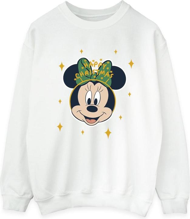 Immagine prodotto Disney Minnie Mouse Happy Christmas Felpa Donna (L)