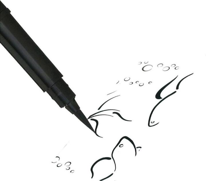 Image du produit Pentel Brosse de poche (Sépia, 1 x)