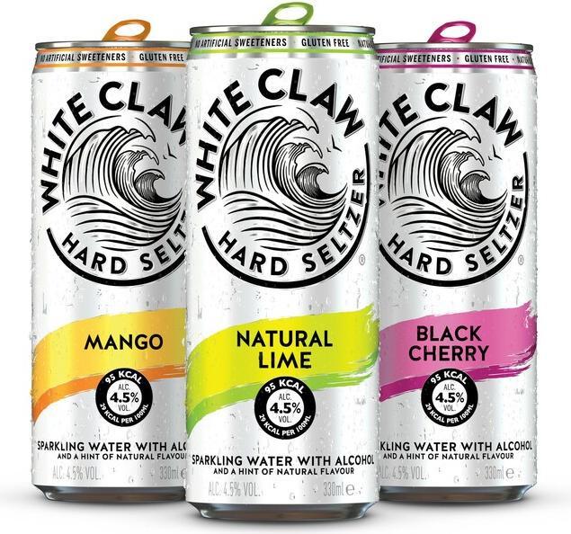 Produktbild White Claw Natural Lime (12 x 33 cl)