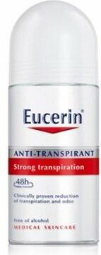 Eucerin Desodorante Antitranspirante 48 Hs Roll On 50ml (Roll-on, 50 ml)