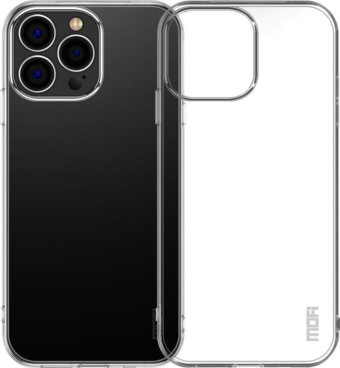 Produktbild Mofi iPhone 15 Pro Slim Gummi Hülle Transparent (Apple iPhone 15 Pro)