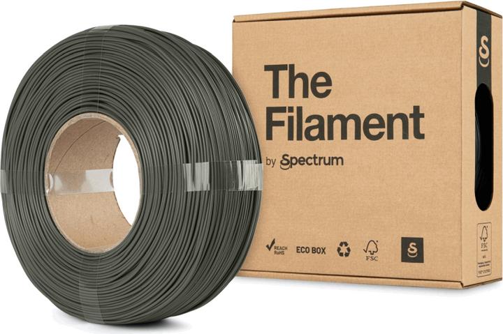 Actual product image The Filament ReFill PLA HS 1.75mm MOSS GREY 1kg (PLA, 1.75 mm, 1000 g, Grey)