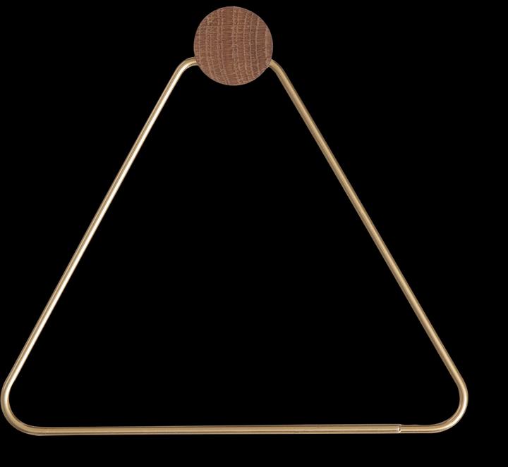 Actual product image Ferm Living Brass Toilet Paper Holder