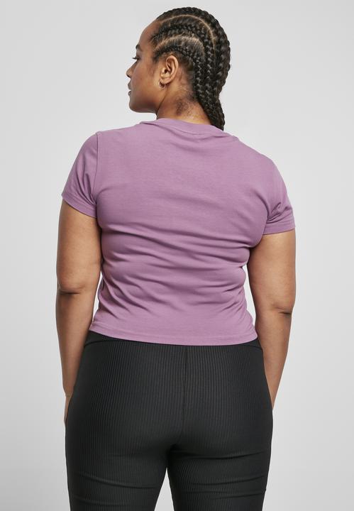 Actual product image Urban Classics Ladies Stretch Jersey Cropped Tee (L)