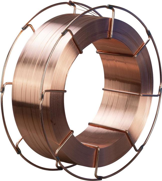 Produktbild Schweisskraft MAG Stahl-Schweissdraht niedriglegiert SG 2 / K300 lagengespult / 15 kg / 1,0 mm, 111601