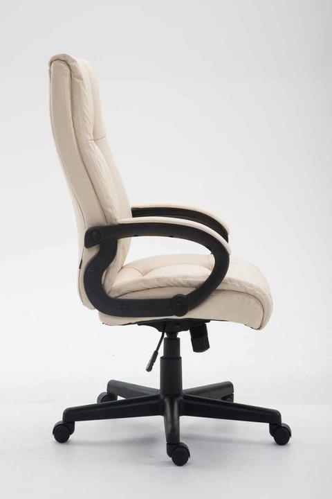 Image du produit CLP Chaise de bureau XL Sparta similicuir, crème