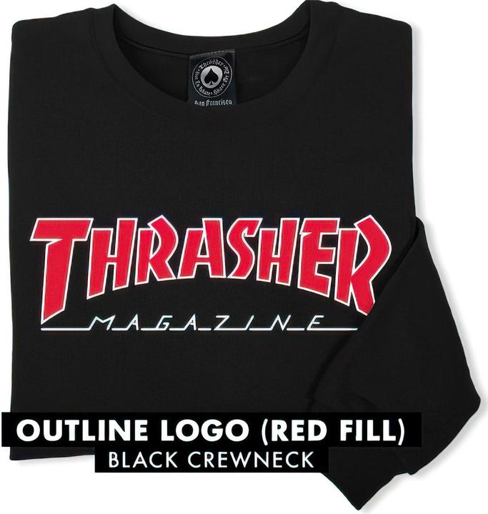 Produktbild Thrasher Outline Logo Crew Sweater (L)