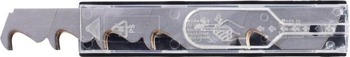 Actual product image Tecwerk Demolition hook blade length 104.5 x width 17.7 x depth 0.5 mm titanium 3 rated break points (Replacement blade)