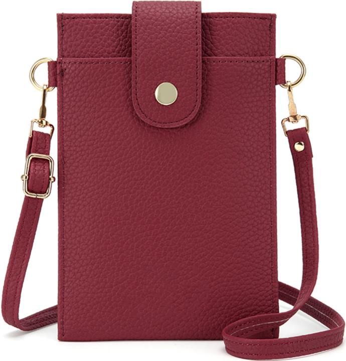 Image du produit PhoneLook Etui universel élégant pour smartphone jusqu'à 6,7 pouces en similicuir avec portefeuille (Apple iPhone 15)