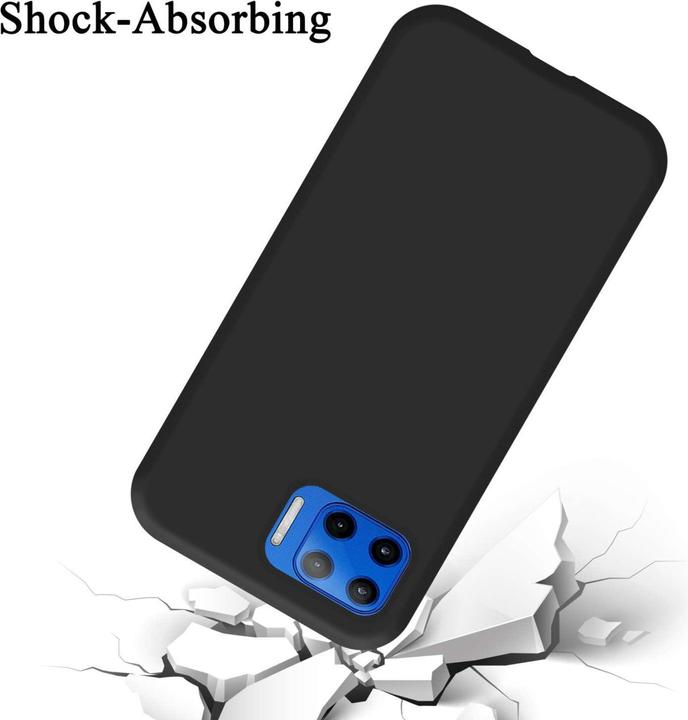Actual product image Cadorabo Bumper Case for Motorola MOTO G 5G PLUS TPU Liquid Silicone Cover for Motorola MOTO G 5G PLUS (Motorola Moto G 5G Plus)