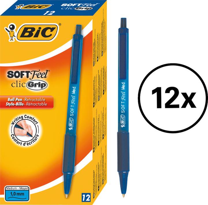 Actual product image Bic Soft Feel (Blue, 12 x)