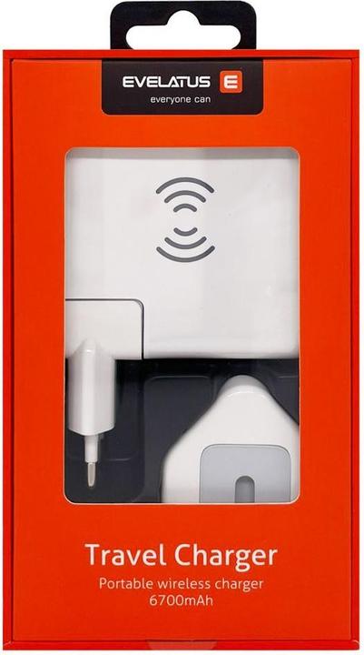 Immagine prodotto Evelatus Adattatore da viaggio Caricabatterie Wireless EWC06 (15 W)