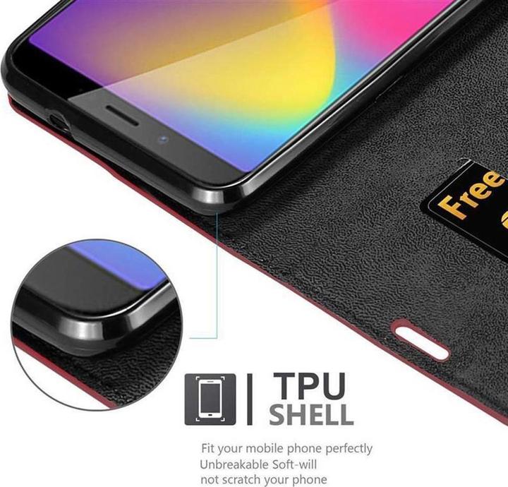 Actual product image Cadorabo Book Invisible Magnet Cover (ZTE Nubia N3)